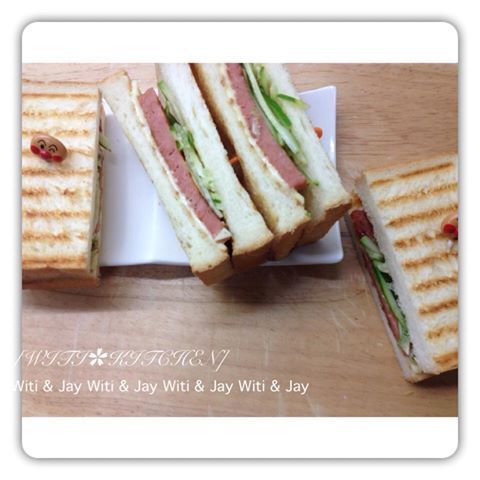 [Witi✿Kitchen]素火腿三明治