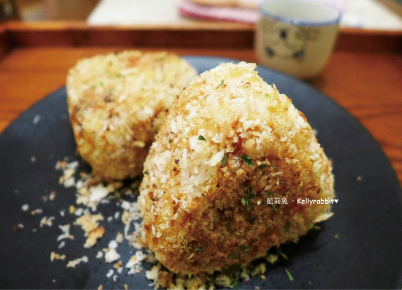免炸♥脆皮柴魚風味炸飯糰