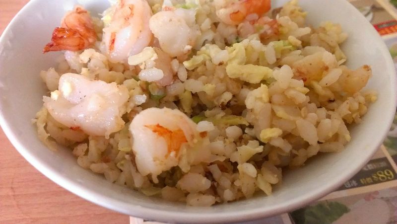 開背蝦仁黃金炒飯