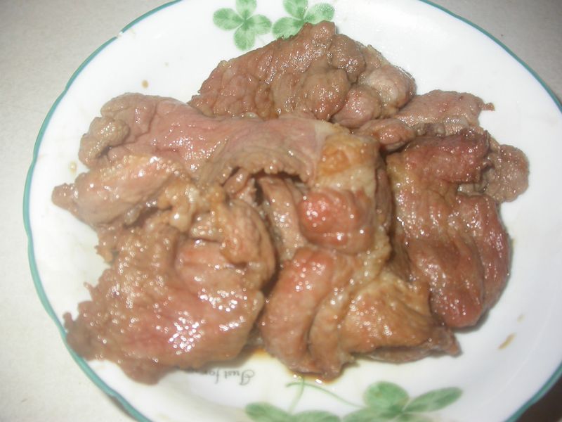 《eagle的廚房》涮壽喜豬肉片-快速出菜料理