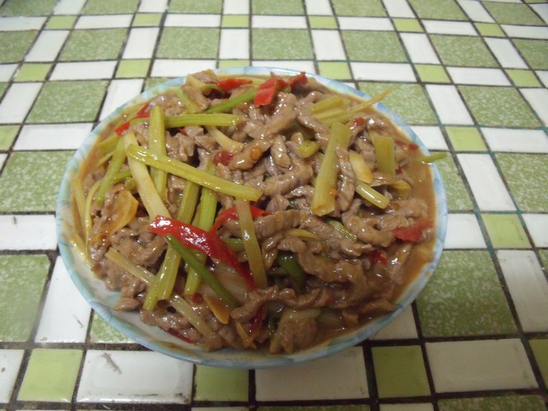 家常牛肉絲