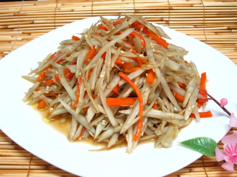 炒牛蒡