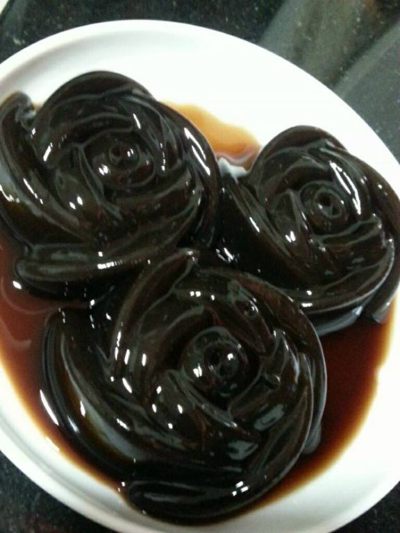 玫瑰龟苓膏