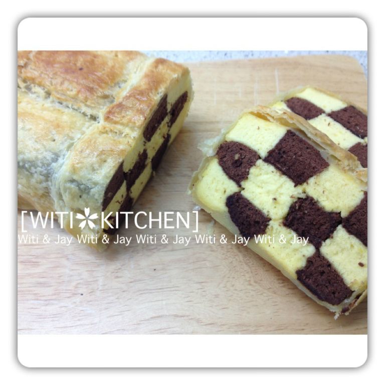 [Witi✿Kitchen]酥皮格子蛋糕
