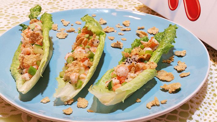 Special K 無油低卡蝦鬆船『豪華主餐窈窕輕食』~莎媽五心級料理