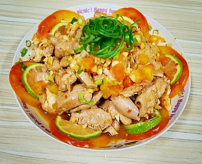 豬心酸辣爽
