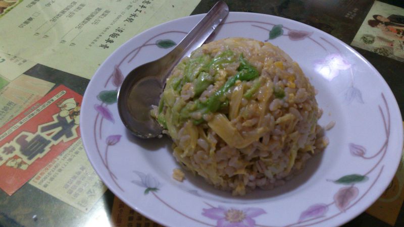 高麗菜紫米蛋炒飯
