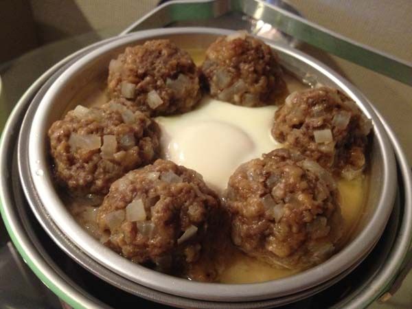 充滿奶油香的清爽牛肉丸