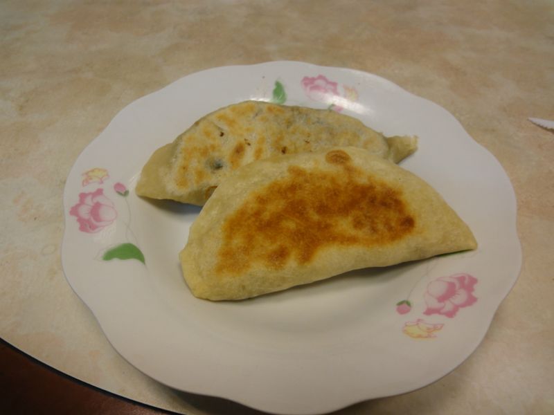 乾烙韭菜盒子