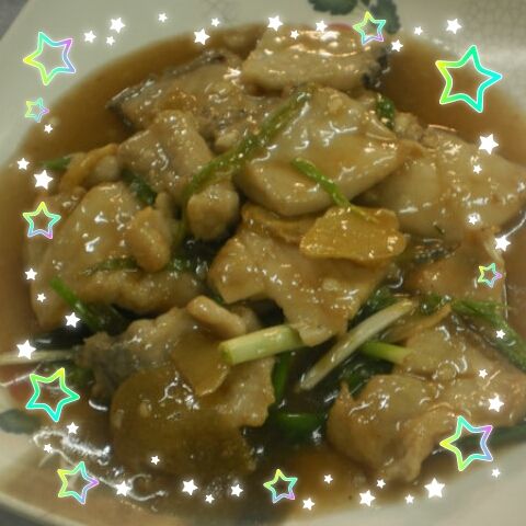 姜葱鱼片