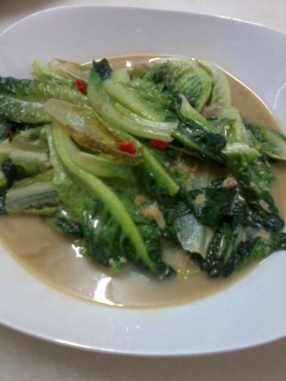 腐乳炒油麦