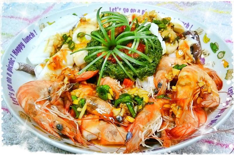 青醬辣拌海鮮
