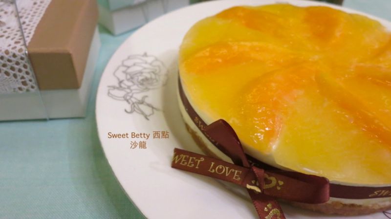 爸爸節~芒果凍起士蛋糕(免烤箱)
