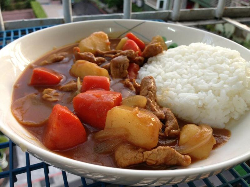 咖哩豬肉飯