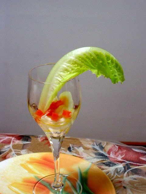 簡單奢華─紅蘿蔔蛋生菜沙拉