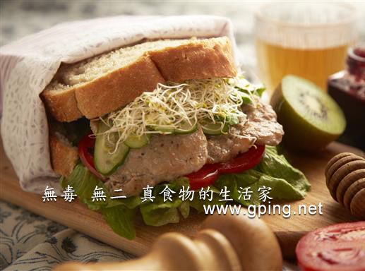 【無毒‧無二 真食物的生活家】生菜豬排吐司