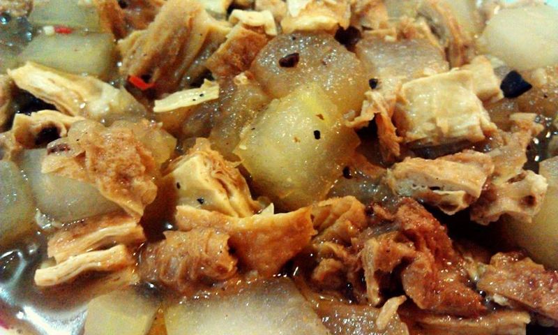 [阿魚的幸福廚房]--豆皮冬瓜燒