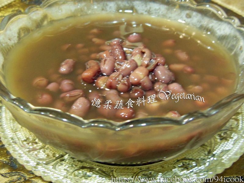 ♥憶柔蔬食♥黑糖紅豆湯~可素食