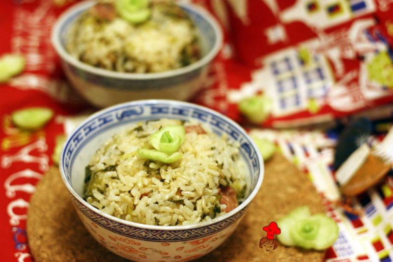 簡單樸實的上海菜飯 Shanghai Style Steam Sausage Rice