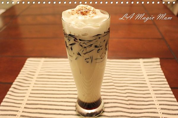 夏日冷飲-黑糖仙草奶凍