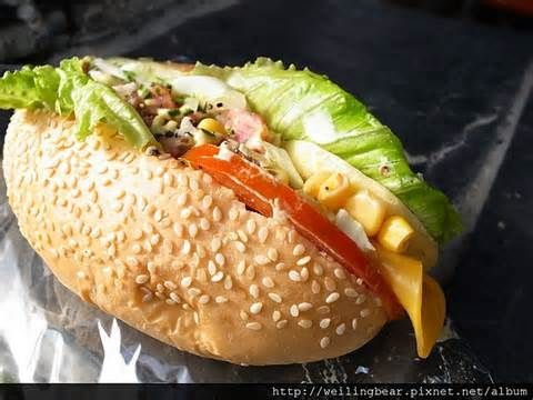 梅子薯泥沙拉堡