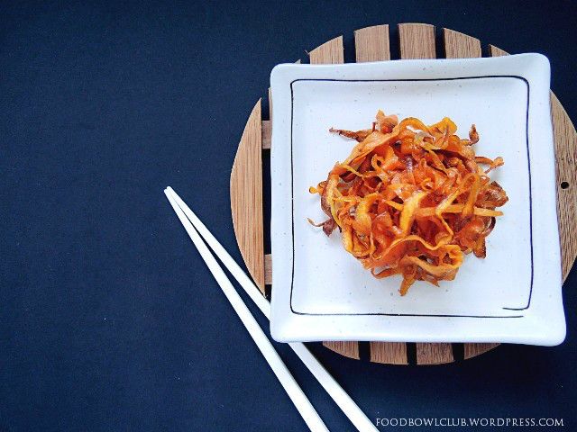 酥脆萝卜丝零嘴