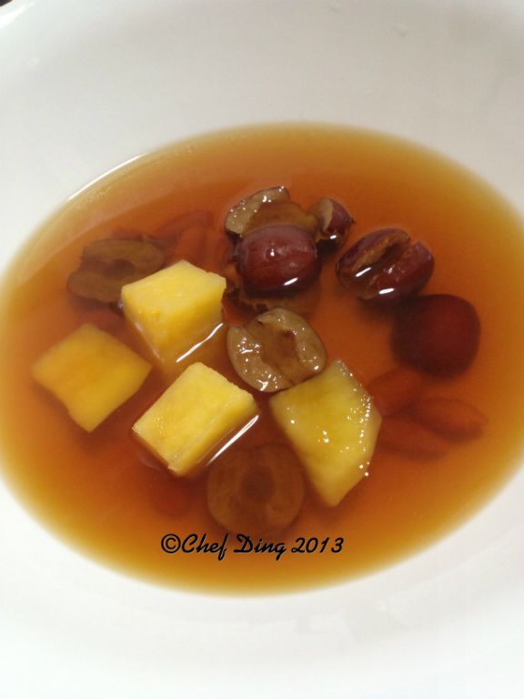 CDE 黑糖紅棗地瓜糖水