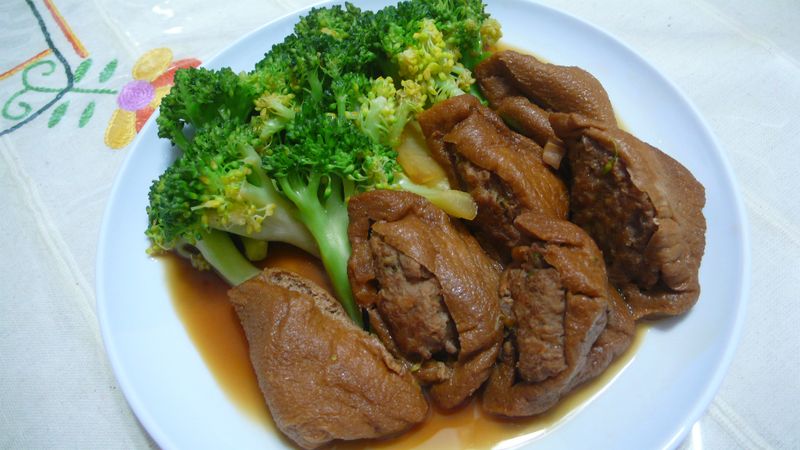 lanni 油豆腐鑲肉