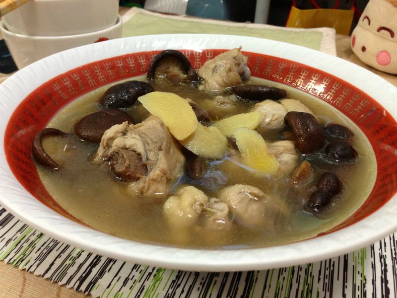 香菇雞湯
