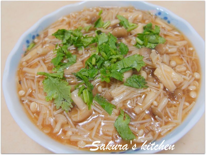 ♥我的手作料理♥菇菇蒸蛋