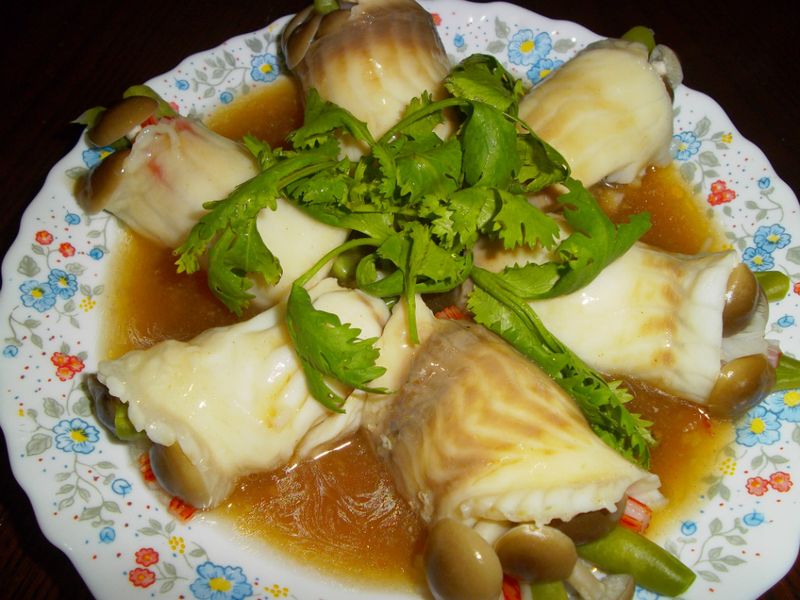 鮮魚花捲