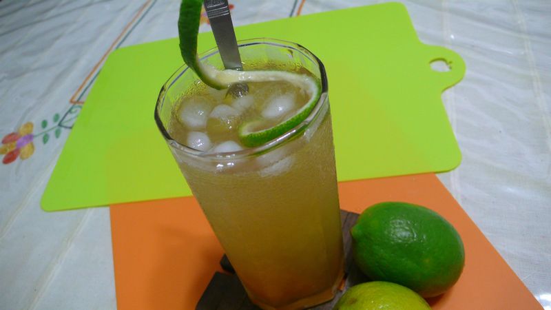lanni  柚茶楓糖檸檬飲