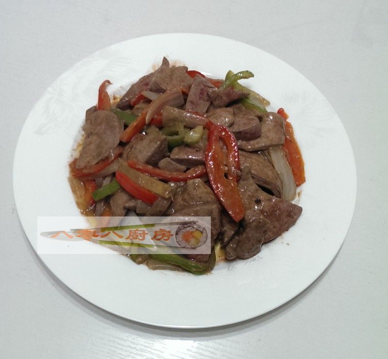沙茶炒豬肝