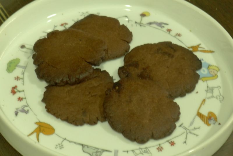 隨興湯匙食譜--巧克力餅乾