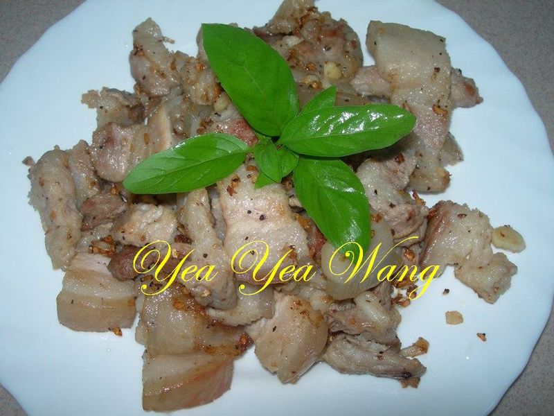 蒜香五花肉