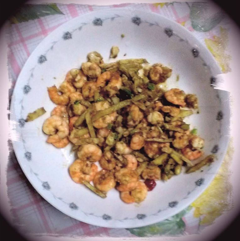 沙茶炒蝦仁