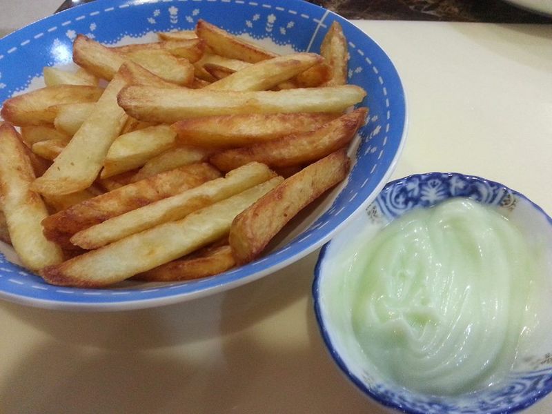 外酥內軟超級好吃的薯條