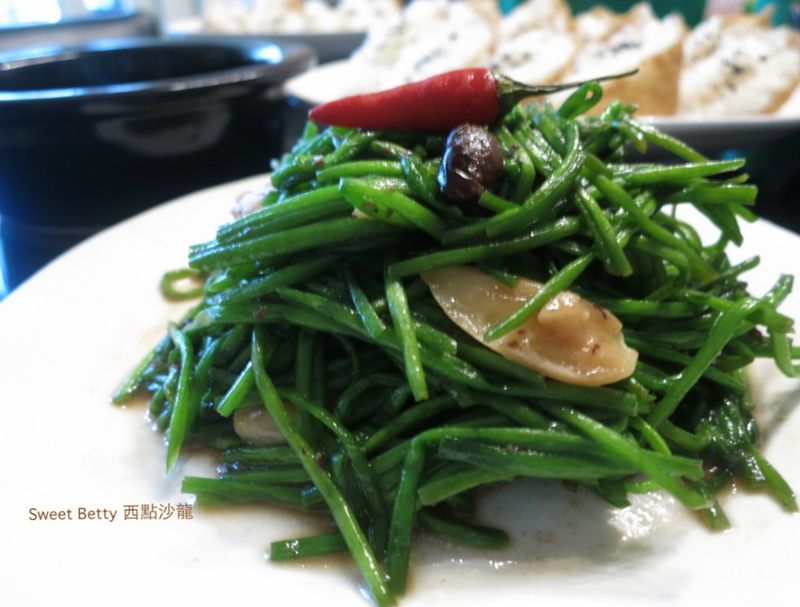 水蓮炒豆豉