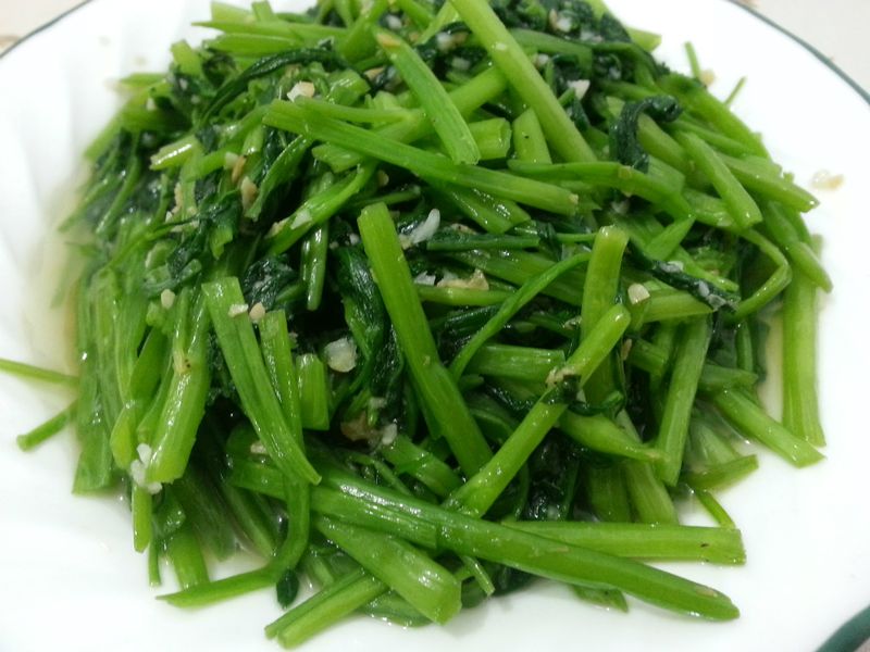 台式蝦醬空心菜