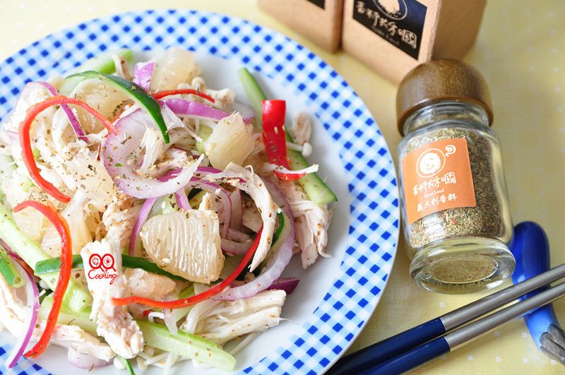 【香料共和國】香檸柚瓣涼拌雞絲