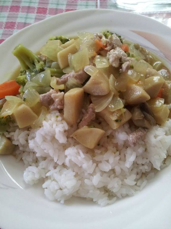蔬菜咖哩