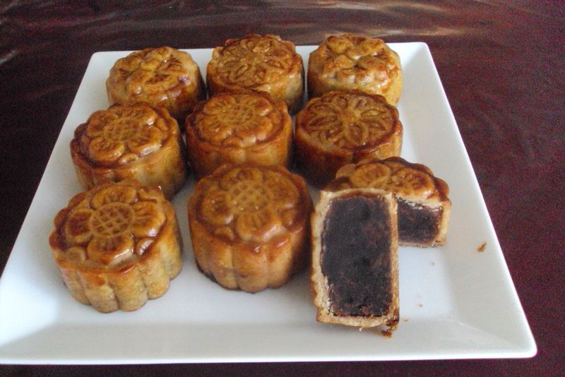 廣式豆沙小月餅