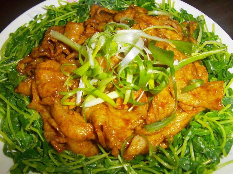 醬爆五花薄片