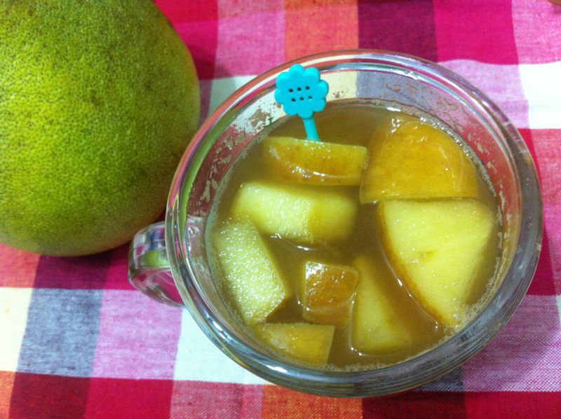 柚香蘋果茶