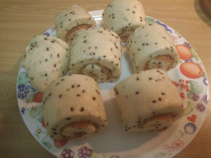花生芝麻饅頭