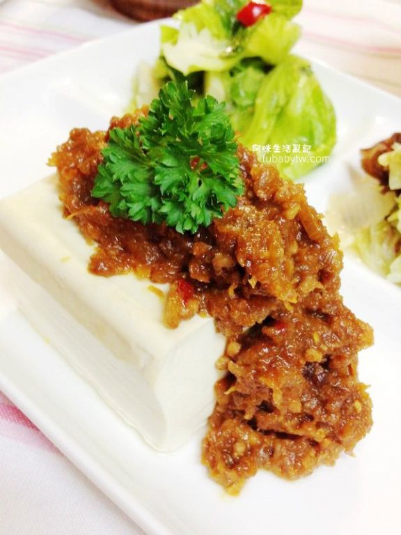 味噌肉醬豆腐