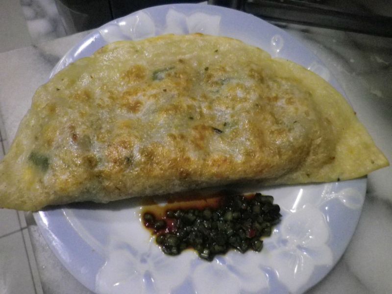 ”時間淬釀的甘露之味”~簡易韭菜盒子