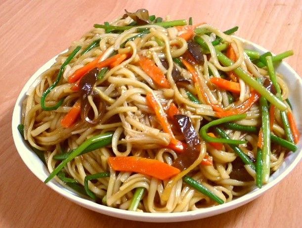 快速煮之不油膩家常炒麵