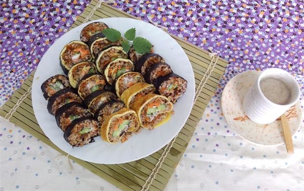 簡單清爽素食壽司《日正健康廚房》