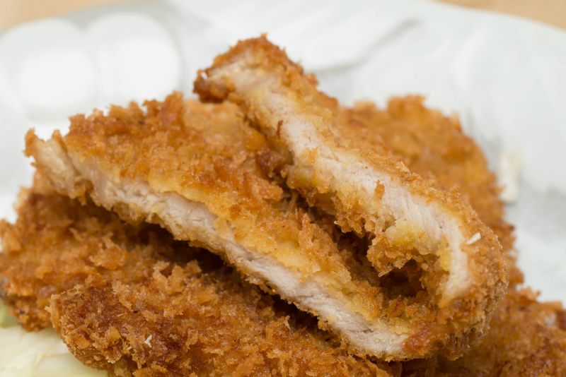 現炸樸活里肌肉條